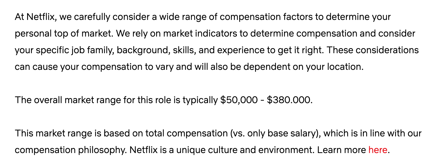 Netflix’s disclosure policy